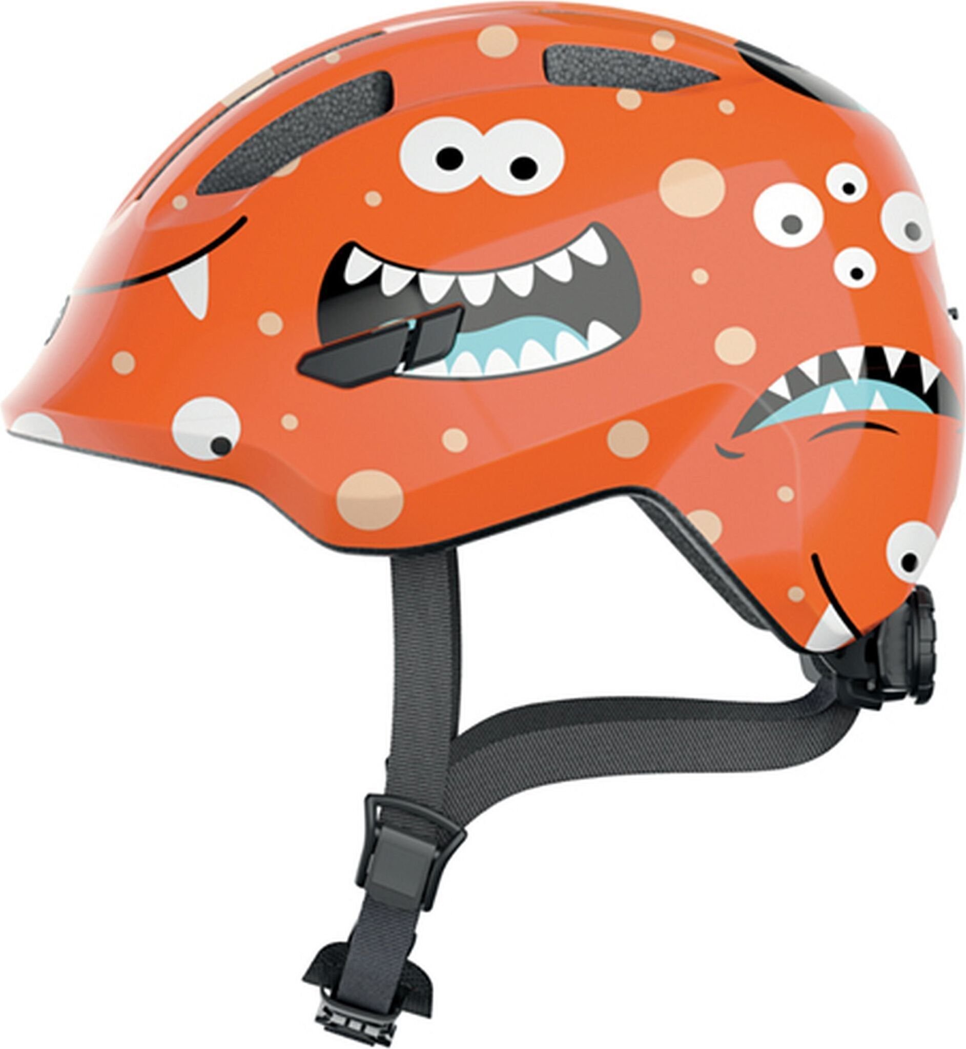 Abus Smiley 3.0 Orange Monster M Dziecięcy kask rowerowy