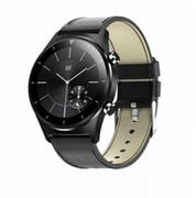 Smartwatch - Farrot E13 GT2 Leather Czarny - miniaturka - grafika 1