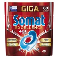 Woda - Somat Excellence 4w1 60 szt Tabletki do zmywarek doypack - miniaturka - grafika 1
