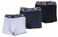 Majtki męskie - BOKSERKI MĘSKIE CZARNE, SZARE, GRANAT., 3 PARY, "2XL", LAHTI - miniaturka - grafika 1
