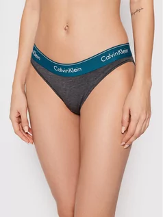 Majtki damskie - Calvin Klein Underwear Figi klasyczne Modern Cotton 0000F3787E Szary - grafika 1