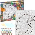 Malowanie po numerach - Craft Sensations Malowanie po numerach kolorowy Paw - miniaturka - grafika 1