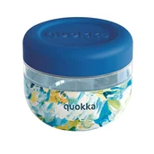 Lunch boxy - Quokka Bubble Food Jar - Pojemnik plastikowy na żywność / lunchbox 500 ml (Blue Peonies) - miniaturka - grafika 1