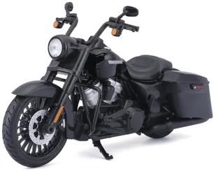 Harley Davidson Road King Special 2017 1:12 Model Maisto Black - Samochody i pojazdy dla dzieci - miniaturka - grafika 1