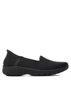 Półbuty damskie - Skechers Półbuty 158698/BBK Czarny - miniaturka - grafika 1