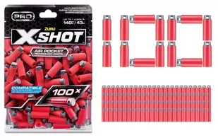 X-Shot Strzałki krótkie Air Pocket Technology 100 szt. 36601 - Zabawki militarne - miniaturka - grafika 1