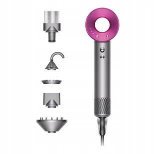 Suszarka do włosów Dyson Supersonic stal/fuksja m - Suszarki do włosów - miniaturka - grafika 1