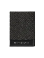 Etui na dokumenty i karty - Tommy Hilfiger Etui na karty kredytowe Monogram AM0AM12783 Czarny - miniaturka - grafika 1