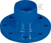 Łączniki, trójniki, kształtki - Króciec jednokołnierzowy FW, DN80, l=85,żeliwo szare GJL - miniaturka - grafika 1