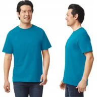 Koszulki męskie - T-shirt Koszulka Męska Bawełna SOFTSTYLE Gildan GI64000 ANTIQ SAPPHIRE L - miniaturka - grafika 1