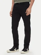 Spodnie męskie - Mustang Jeansy Oregon K 1016320 Czarny Slim Fit - miniaturka - grafika 1