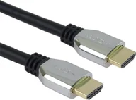 Kable komputerowe i do monitorów - Kabel PremiumCord PREMIUMCORD Kabel HDMI 2.1 High Speed + Ethernet kabel Zinc Alloy krytky, zlacené konektory 2m - miniaturka - grafika 1