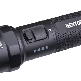 NEXTorch - Latarka taktyczna LED P84 z akumulatorem 4800 mAh - 3000 lm - Czarna - P84 - Latarki - miniaturka - grafika 4