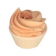 Pozostałe akcesoria do kąpieli i SPA - Green Garden, Kula Do Kąpieli Muffinka, Duża Pomarańczowa - miniaturka - grafika 1