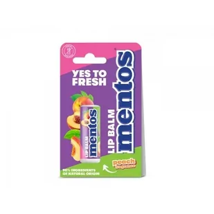 Mentos Balsam do ust Brzoskwinia 4.4g - Balsamy do ust - miniaturka - grafika 1