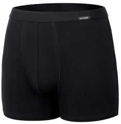 Bokserki męskie Cornette Authentic 092 3-5 XL czarne - Majtki męskie - miniaturka - grafika 1