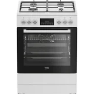 Kuchenki gazowo-elektryczne - Beko FBM62330GWDTN - miniaturka - grafika 1