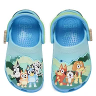 Buty dla chłopców - Klapki Crocs Bluey Multi Cls Clg T 212369 Kolorowy - miniaturka - grafika 1