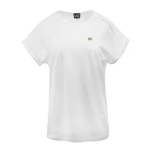 Koszulka damska EA7 Emporio Armani XS - Koszulki i topy damskie - miniaturka - grafika 1
