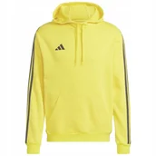 Bluzy męskie - Bluza męska adidas Tiro 23 League Sweat Hoodie żółta IC7850 M - miniaturka - grafika 1