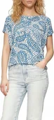 Koszulki i topy damskie - S.OLIVER T-SHIRT DAMSKI Z PRINTEM I KRÓTKIM RĘKAWEM 48 6BA - miniaturka - grafika 1