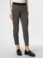 Spodnie damskie - Cambio - Spodnie damskie  Paris, czarny|wielokolorowy - miniaturka - grafika 1