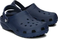 Buty dla dziewczynek - Crocs Crocs Classic Clog - Klapki Dziecięce - 204536-NAVY 23/24 - miniaturka - grafika 1