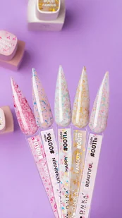 RUBBER BASE FRENCH "DNKa" (cover), 12 ml #0010A' Lovely - Lakiery hybrydowe - miniaturka - grafika 1