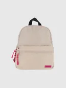 Plecaki szkolne i tornistry - 4F Plecak szkolny (8 L) - kremowy Uniwersalny - miniaturka - grafika 1