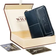 Portfele - Always Wild Skórzany, pionowy portfel męski na zamek w stylu retro, RFID Always Wild NoSize - miniaturka - grafika 1