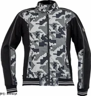 Odzież robocza - CERVA NEURUM CAMOUFLAGE kurtka - męskia kurtka robocze ze stójką, 4 kieszenie, elastyczny materiał Trifibetex, nadruk moro, odblaski - antracyt 50 - miniaturka - grafika 1