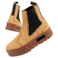 Botki damskie - Buty Puma Mayze Chelsea Suede W 382829 04 brązowe - miniaturka - grafika 1