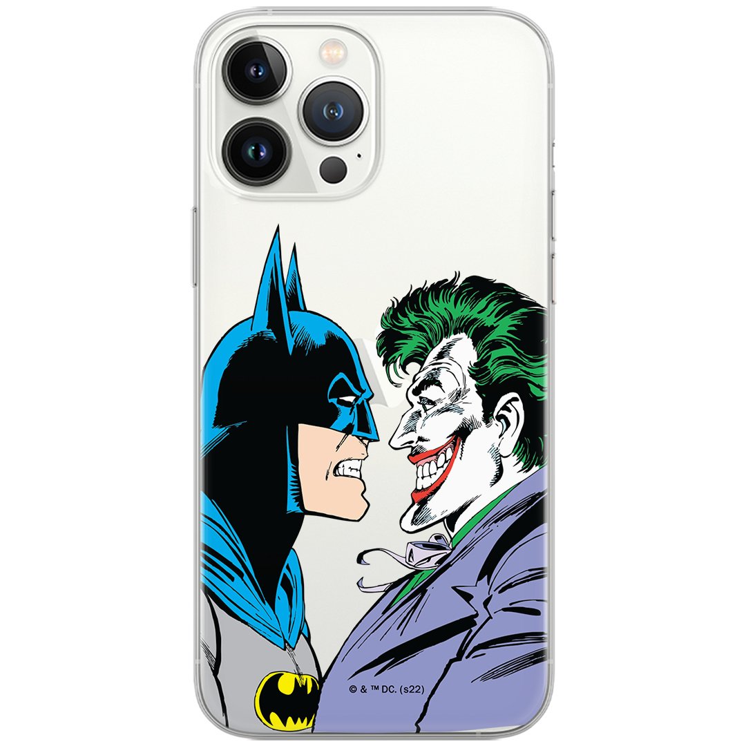 Etui do Samsung S10 Lite/A91 Batman i Joker 005 DC Nadruk częściowy Przeźroczysty
