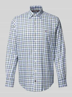 Koszula biznesowa o kroju slim fit z kołnierzykiem typu kent model ‘John’ - Koszule męskie - miniaturka - grafika 1