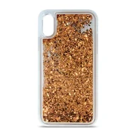 Etui i futerały do telefonów - TelForceOne Nakładka Liquid Sparkle TPU do Samsung Galaxy A23 5G złota - miniaturka - grafika 1