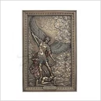 IKONA - ŚW MICHAŁ DEPCZĄCY DEMONA VERONESE (WU77174A41) - Dewocjonalia - miniaturka - grafika 1