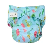 Pieluchy - Pieluszka z kieszonką OS dwurzędowa, KONIK MORSKI - miniaturka - grafika 1