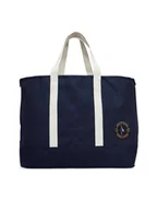 Torebki damskie - Tommy Hilfiger Torebka Th Summer Tote AM0AM13557 Granatowy - miniaturka - grafika 1