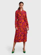 Sukienki - YAS Sukienka codzienna Sigga 26028909 Kolorowy Regular Fit - miniaturka - grafika 1