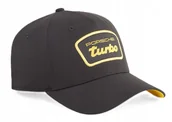 Czapki i chusty sportowe męskie - Czapka PUMA PORSCHE TURBO PL BB CAP z daszkiem bejsbolówka sztruksowa - miniaturka - grafika 1