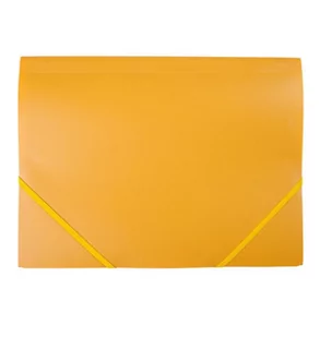 Teczka z gumką A4 D.Rect plastikowa - żółta - Teczki i skoroszyty - miniaturka - grafika 1