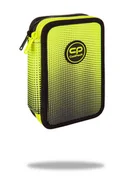 Piórniki - Piórnik 2-komorowy z wyposażeniem Coolpack jumper 3 gradient lemon - miniaturka - grafika 1