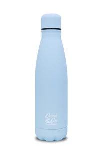 PATIO, Bidon Metalowy 500Ml Coolpack Termo Bottle Pastel Powder Blue - Shakery i bidony sportowe - miniaturka - grafika 1