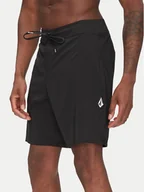 Kąpielówki męskie - Volcom Szorty kąpielowe Lido Solid A0812416 Czarny Regular Fit - miniaturka - grafika 1