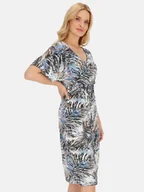 Sukienki - Kolorowa dzianinowa sukienka z wiskozy Potis & Verso Simila - miniaturka - grafika 1