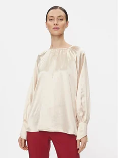 Rinascimento Bluzka CFC0116710003 Beżowy Regular Fit - Bluzki damskie - miniaturka - grafika 1