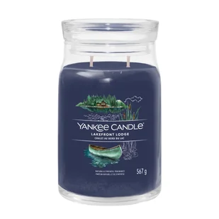 Yankee Candle Świeca zapachowa Lakefront Lodge duża - Świece - miniaturka - grafika 2