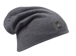 Buff Czapka Zimowa Heavyweight Merino Wool Hat SOLID GREY 111170.937.10.00 - Czapki męskie - miniaturka - grafika 1