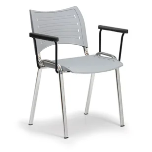 Fotel biurowy, krzesło biurowe Plastikowe krzesła Smart - chromowane nogi z podłokietnikami - Fotele i krzesła biurowe Fotel biurowy, krzesło biurowe Plastikowe krzesła Smart - chromowane nogi z podłokietnikami - Fotele i krzesła biurowe - miniaturka - grafika 18