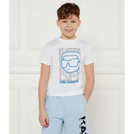 Koszulki dla chłopców - Karl Lagerfeld Kids T-shirt Regular Fit - miniaturka - grafika 1